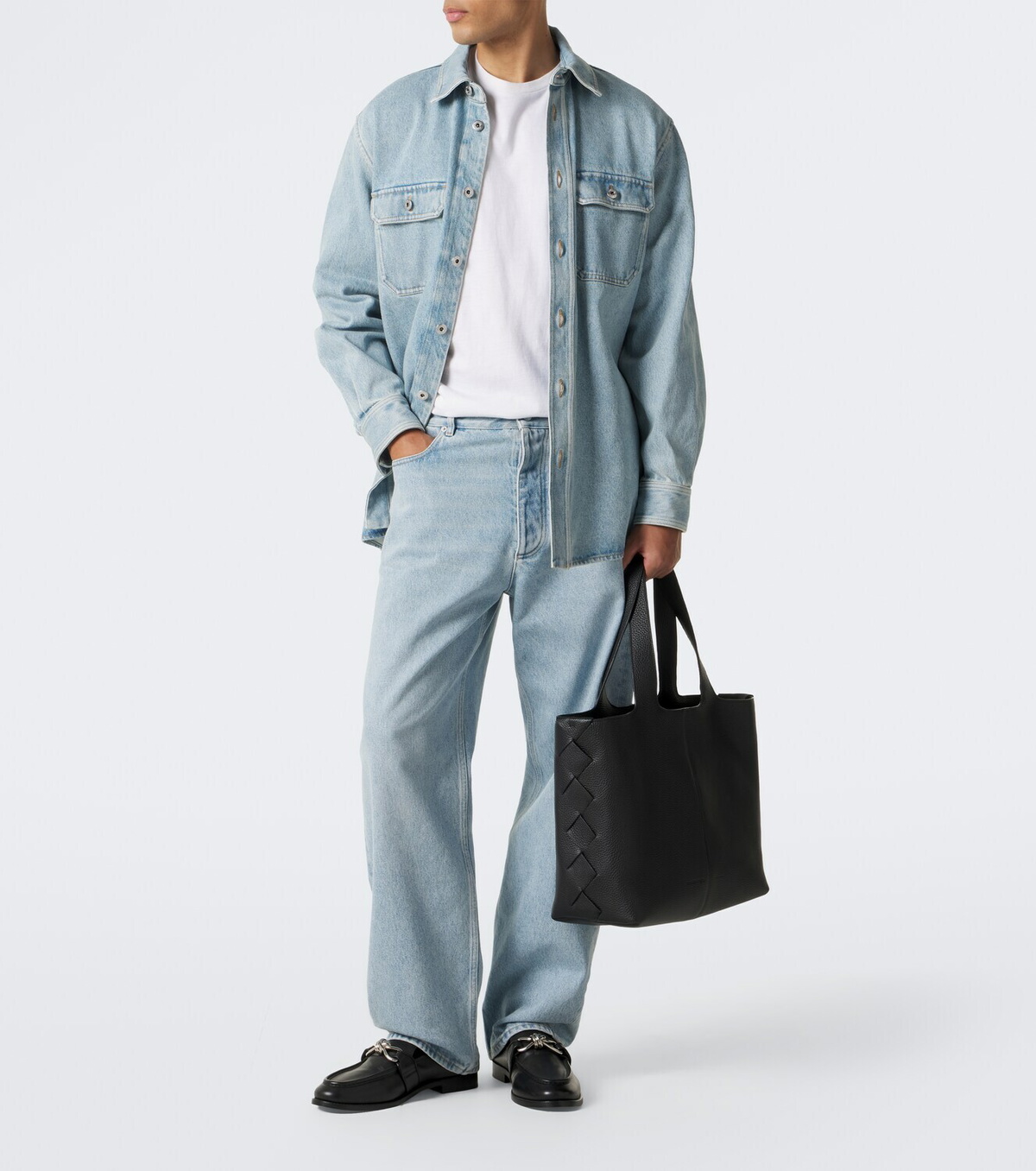 Bottega Veneta Intreccio leather tote bag