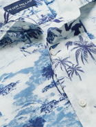 Peter Millar - Printed Cotton-Voile Shirt - Blue