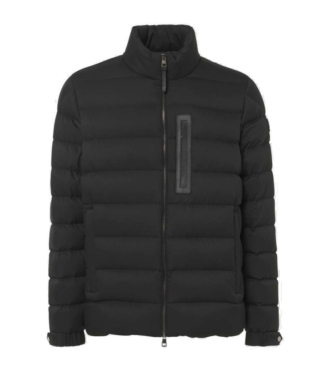 Moncler Arbas Quilted Shell Down Jacket Men Black Moncler