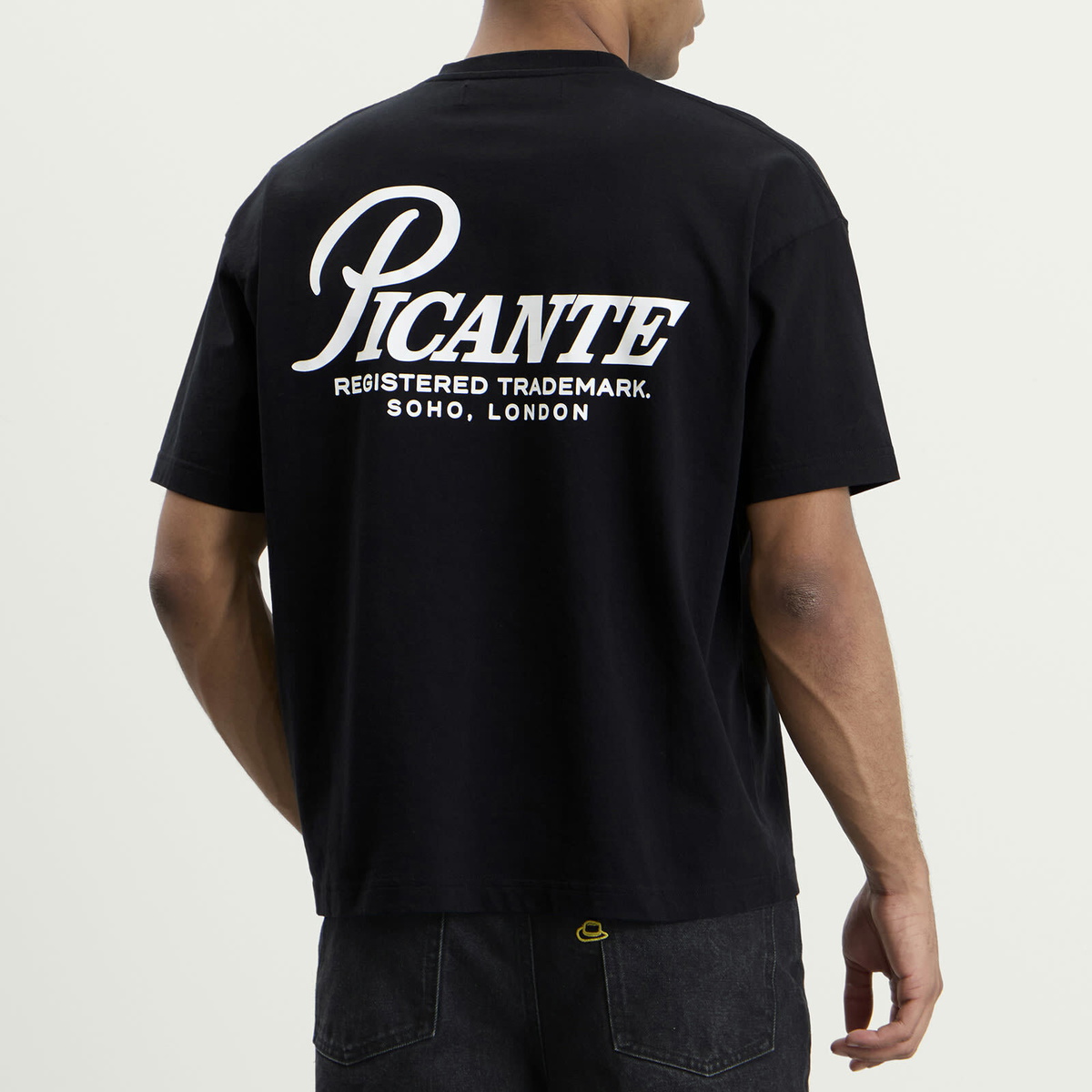 Picante Men's Record T-Shirt in Black