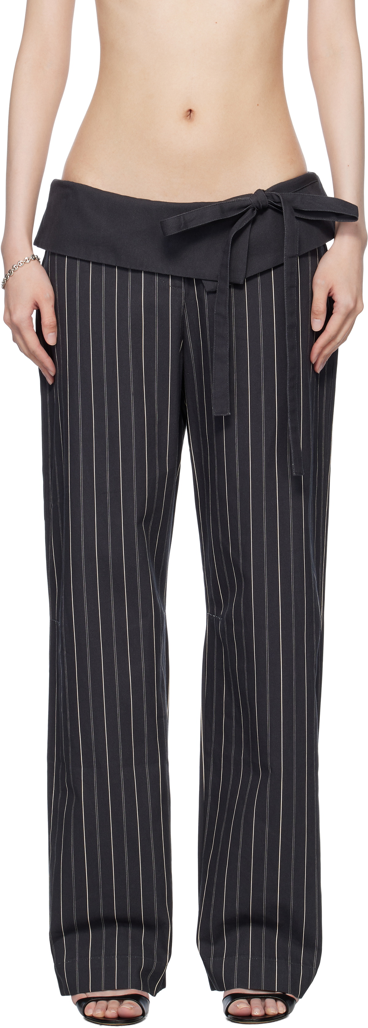 Belle The Label Black Dusk Trousers