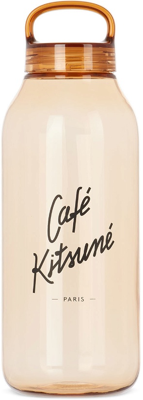 Photo: Maison Kitsuné Orange Kinto Edition 'Café Kitsune' Water Bottle, 500 mL