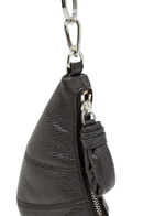 Lemaire Croissant Leather Cross-body Coin Purse - Chocolate - One Size