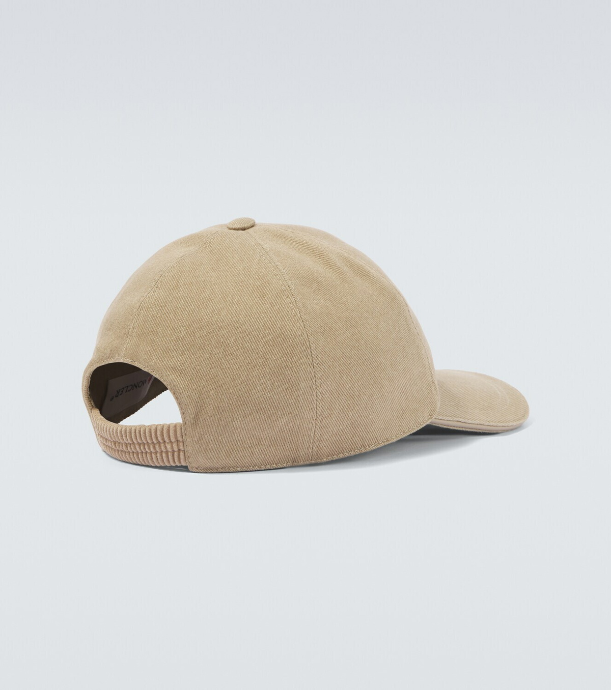 Moncler Logo cotton baseball cap