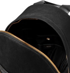 TOM FORD - Canvas and Leather Backpack - Black