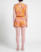 Poupette St Barth Womens Playsuit in Yellow