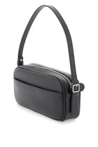 Courrèges Black Leather Shoulder Bag