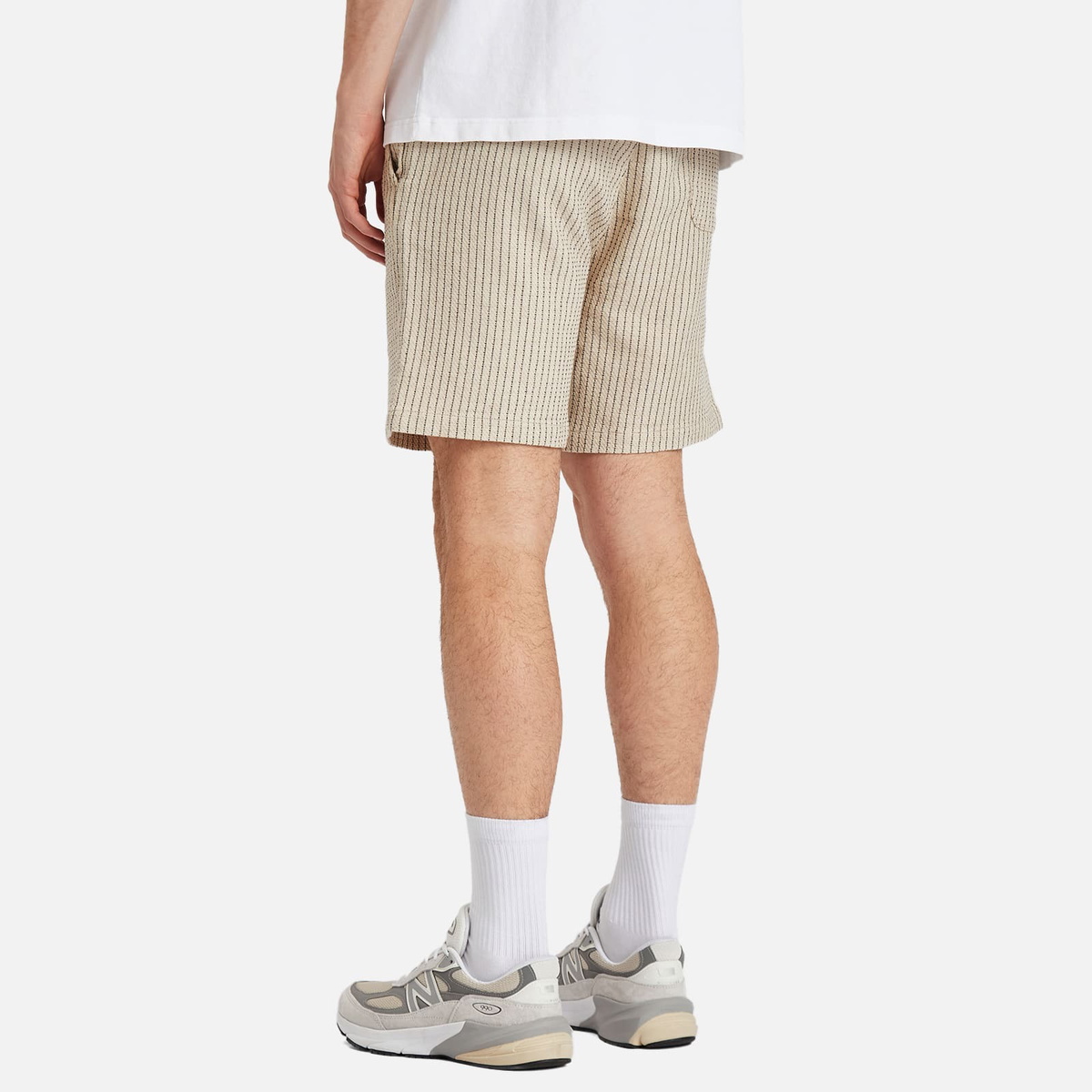 Percival Men's Sorrento Short in Ecru