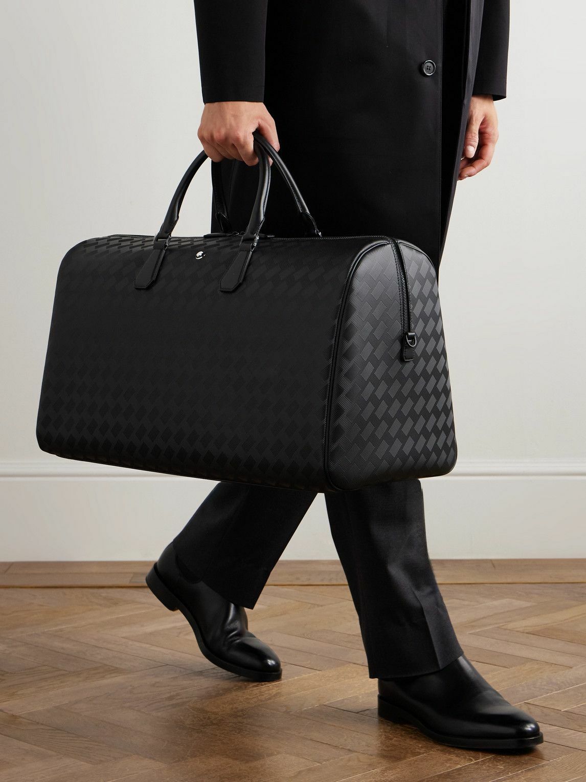 Montblanc - Large 142 Extreme 3.0 Textured-Leather Weekend Bag