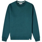 Norse Projects Men's Vagn Classic Crew Sweat in Sea Blue