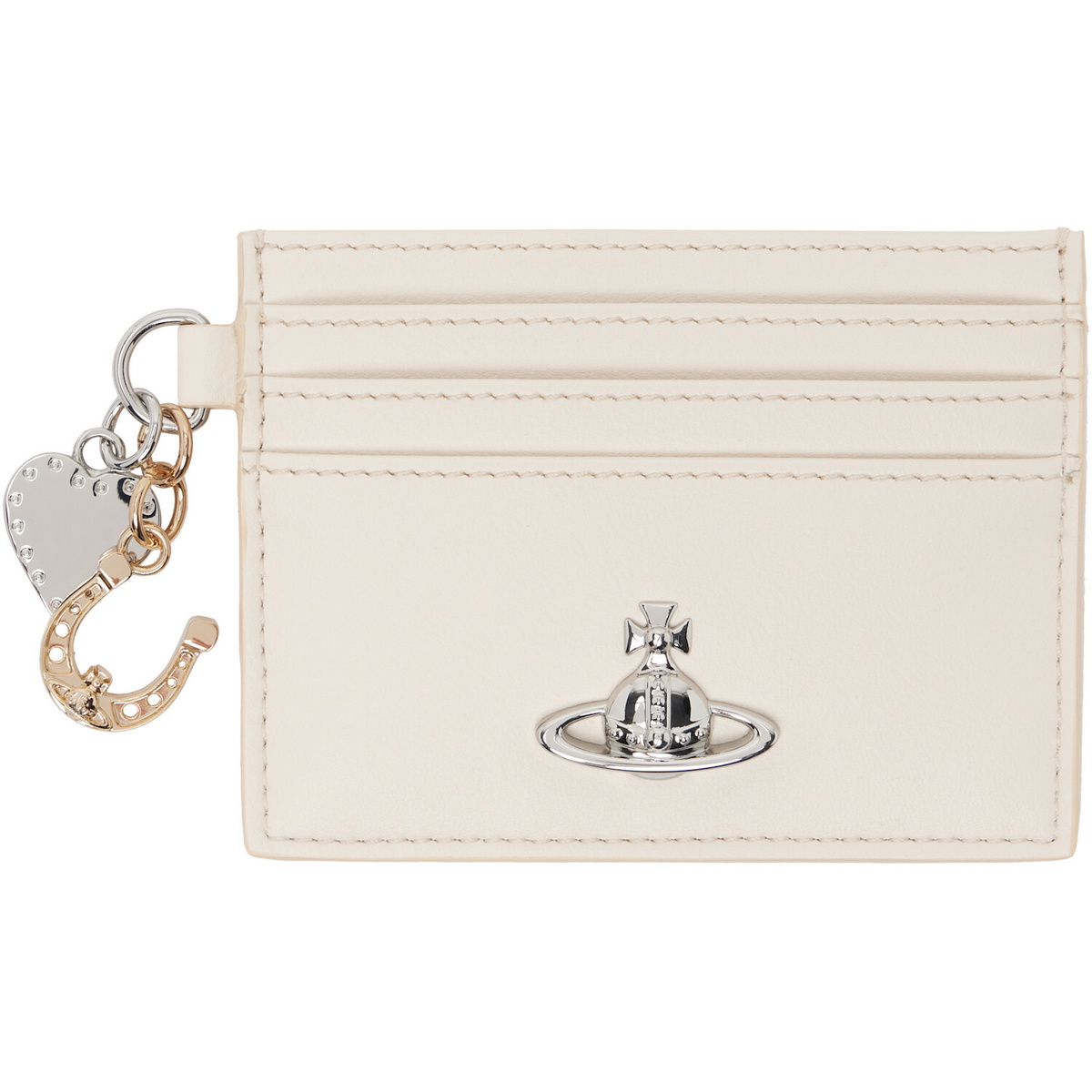Vivienne Westwood Off-White Charms Card Holder