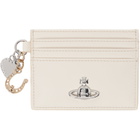 Vivienne Westwood Off-White Charms Card Holder