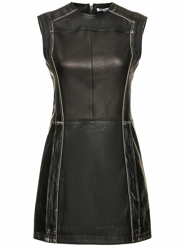 Photo: ACNE STUDIOS - Leather Mini Dress