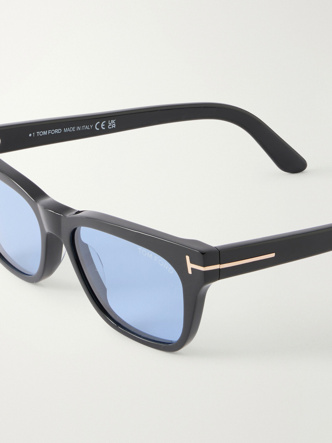TOM FORD - Penn-02 Rectangle-Frame Acetate Sunglasses - Black