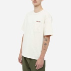 Uniform Bridge Men's NS Pocket T-Shirt in Cream