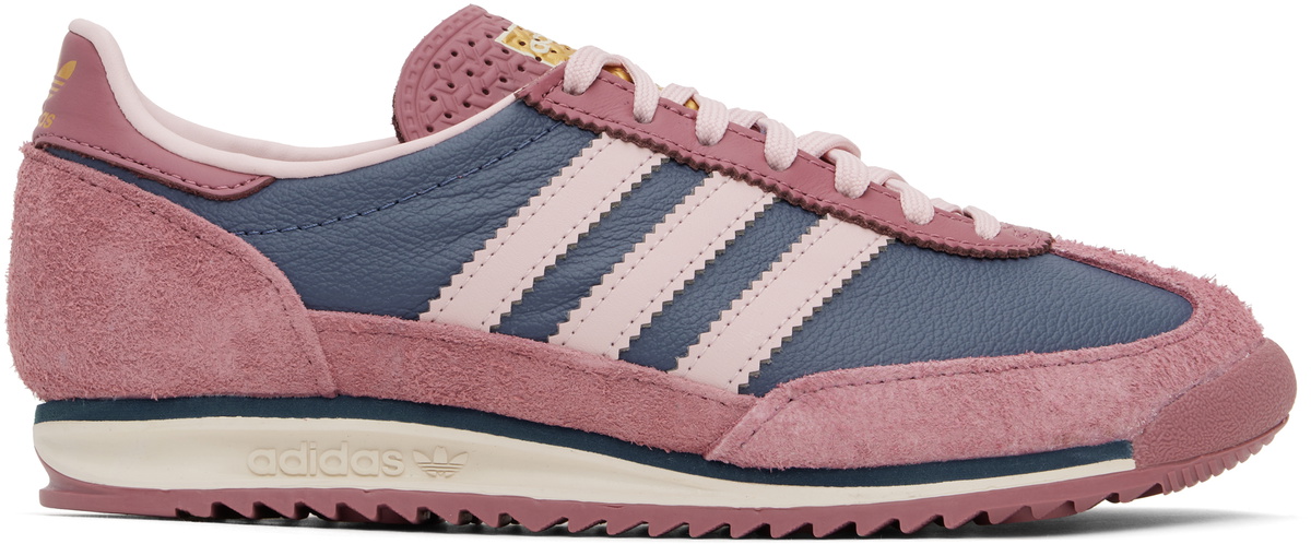 adidas Originals Pink & Navy SL 72 OG Sneakers adidas Originals