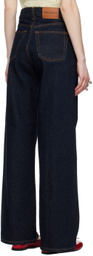 Molly Goddard Navy Joan Jeans