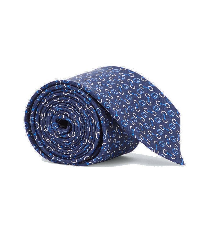 Photo: Gucci Printed silk tie