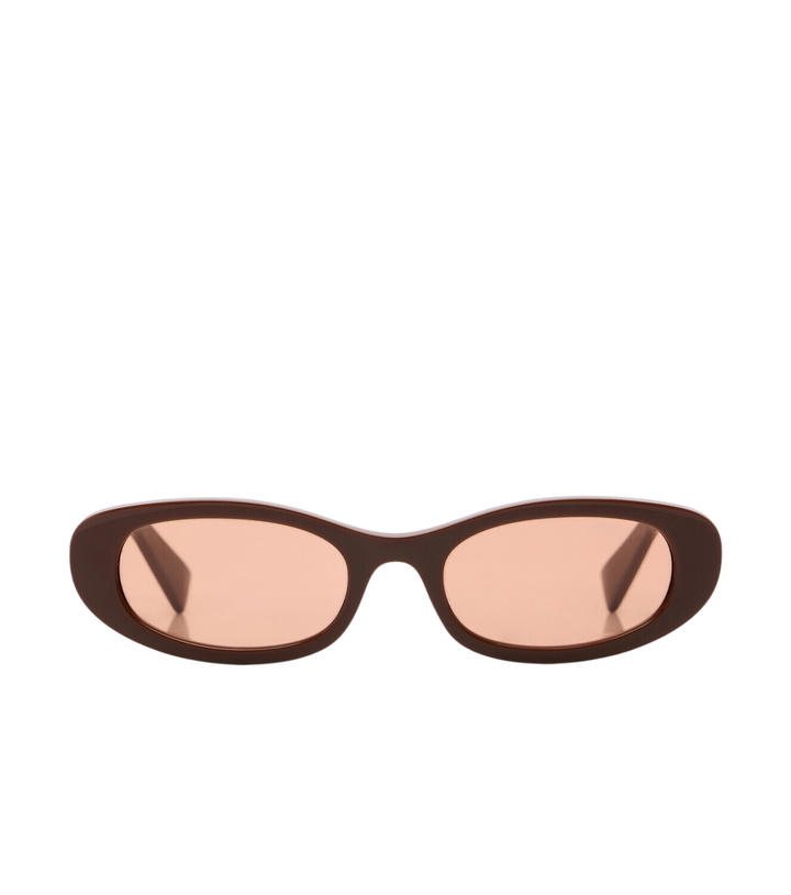 Photo: Miu Miu Signature oval sunglasses