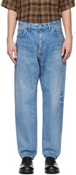 KAPTAIN SUNSHINE Indigo Five-Pocket Jeans