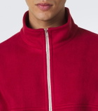 Auralee Silk fleece jacket