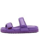 Gia Borghini Women's x Perni Double Strap flat sandal in Purple