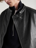 424 - HOORSENBUHS Race Leather Jacket - Black