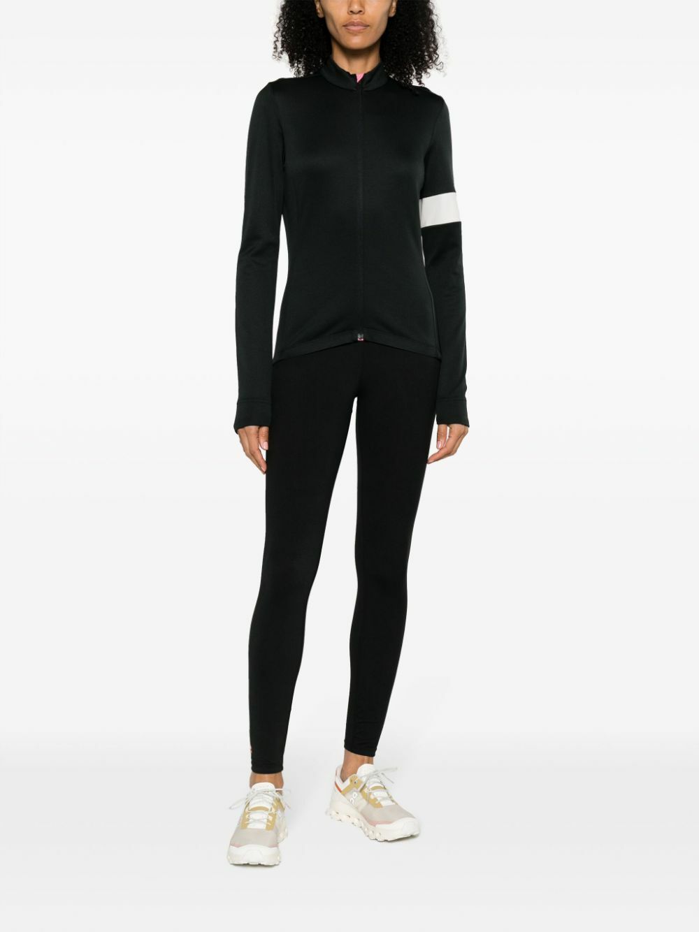Rapha Black Long-Sleeve Cycling Jersey Top