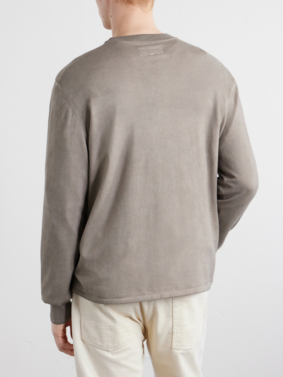 Rag & Bone - Ribbed Cotton Sweater - Neutrals
