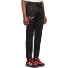 Marcelo Burlon County of Milan Black and Red NBA Edition Chicago Bulls Track Pants