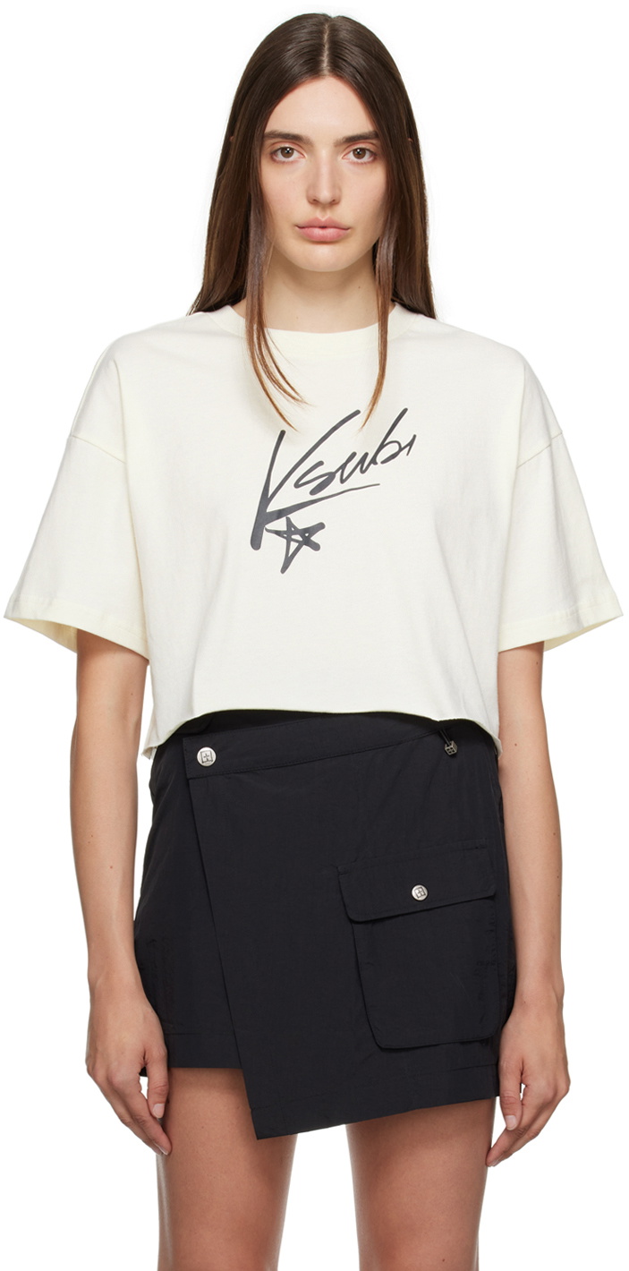 Ksubi White Sprayed Oh G T-Shirt Ksubi