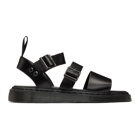 Dr. Martens Black Gryphon Sandals