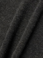 LEMAIRE - Knitted Hoodie - Brown