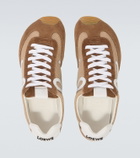 Loewe Ballet Runner 2.0 suede-trimmed sneakers