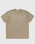 Sporty & Rich Drink More Water T Shirt Brown - Mens - Shortsleeves