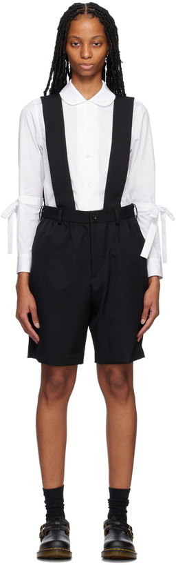 Photo: Comme des Garçons Girl Black Suspender Shorts