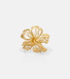 Oscar de la Renta Hibiscus Flower ring