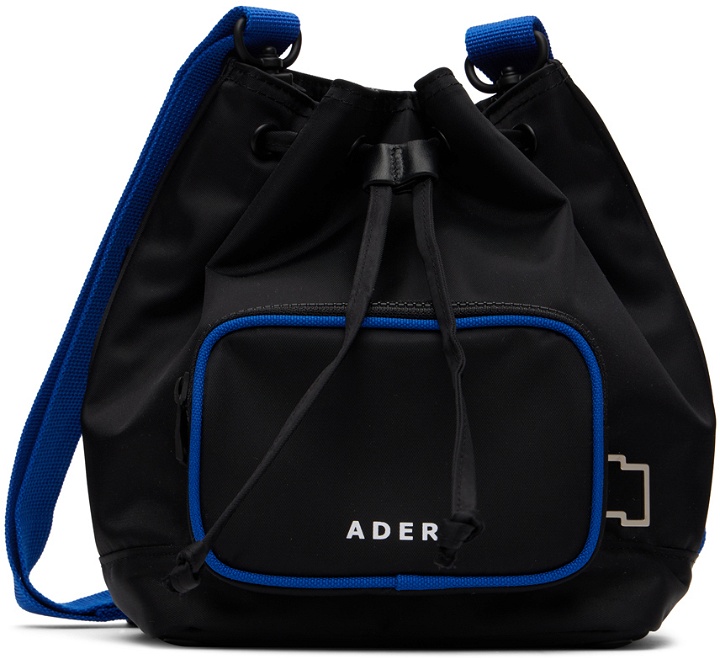 Photo: ADER error Black Nylon Messenger Bag