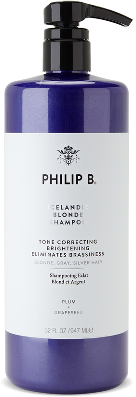 Photo: Philip B Icelandic Blonde Shampoo, 32 oz
