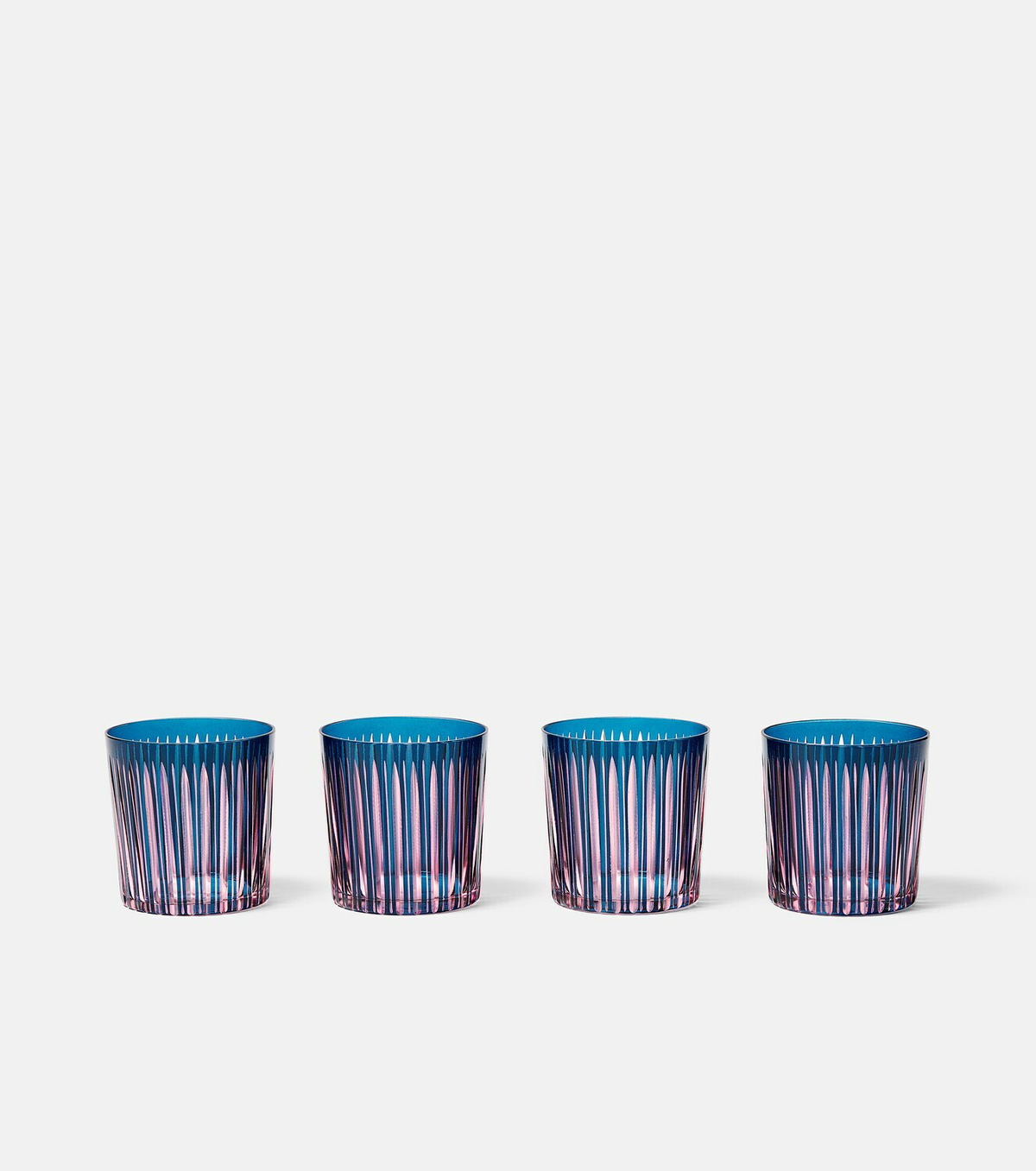 L'Objet Prism set of 4 glasses