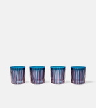 L'Objet Prism set of 4 glasses