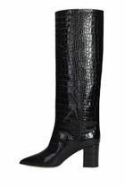 Paris Texas Anja Boot 70 High Heels Boots In Black Leather
