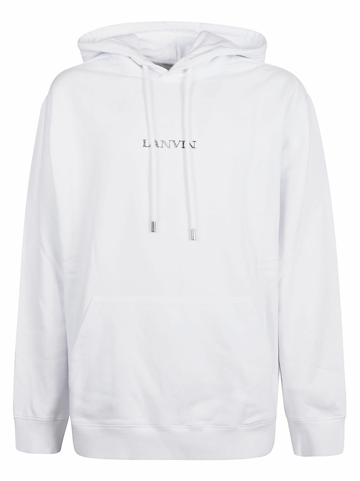 Lanvin Black Archives Print Zipped Hoodie Lanvin Lanvin Black Archives Print Zipped Hoodie Lanvin