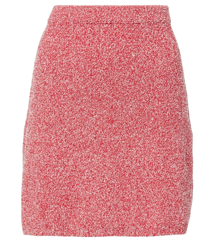 Photo: Ferragamo Cotton-blend miniskirt