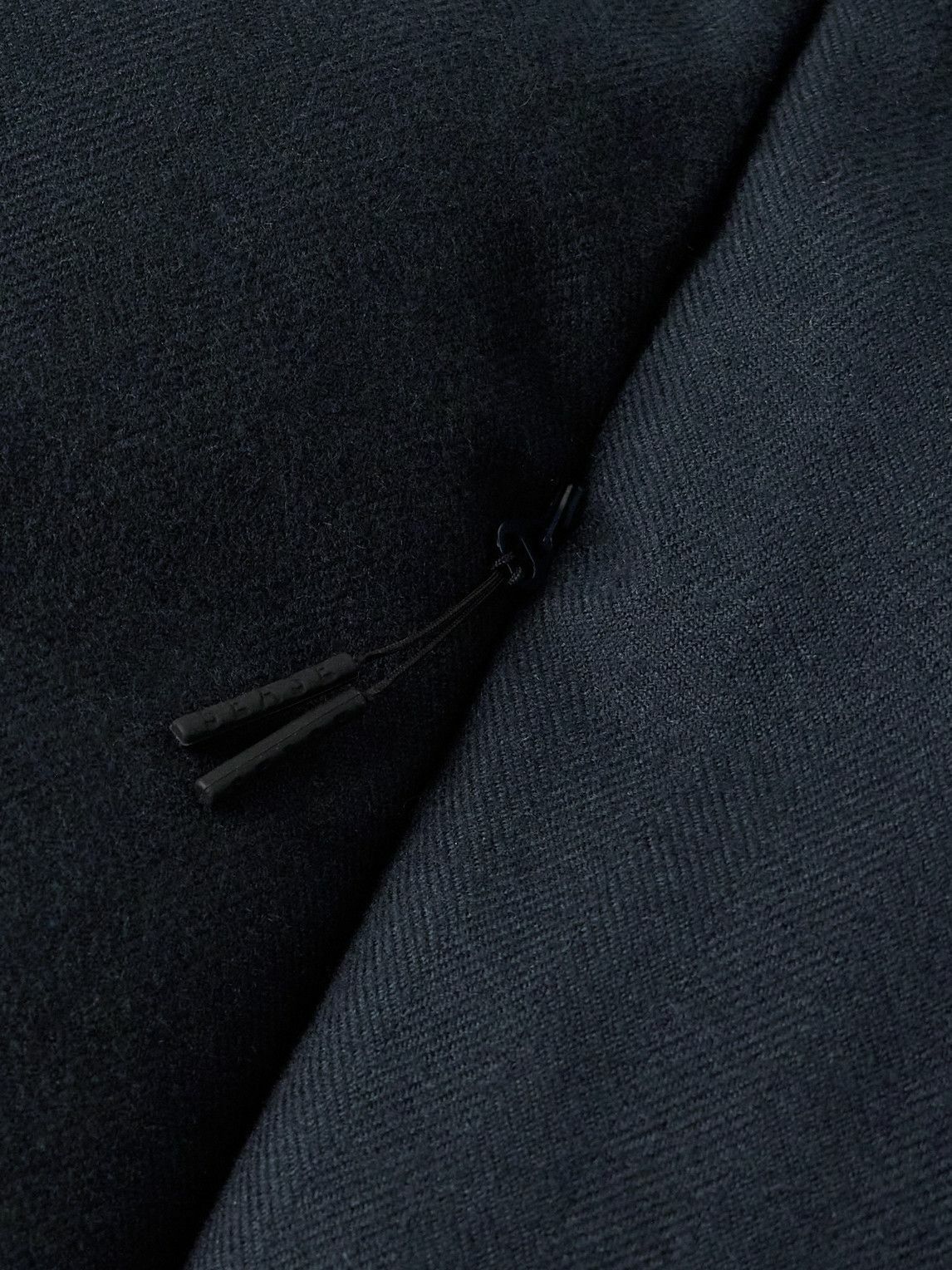 SEASE - Tribeca Quilted Herringbone Cotton and Cashmere-Blend Down Jacket - Blue