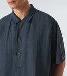 A.Presse Vintage silk and linen shirt