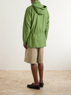 Auralee - Cotton-Poplin Blouson - Green