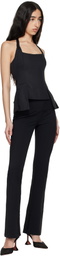 GUIZIO Black Aurora Trousers