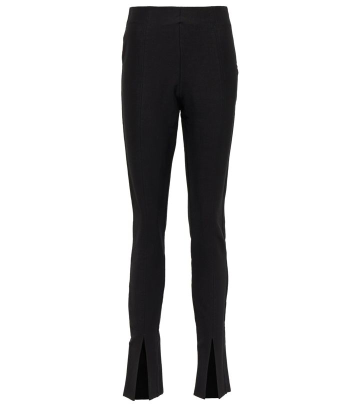 Photo: Toteme - Split-cuff high-rise slim pants