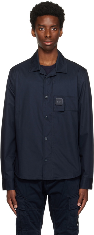 Photo: C.P. Company Navy Patch Shirt